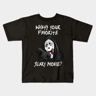 Whats your fav. Scary Movie? Kids T-Shirt